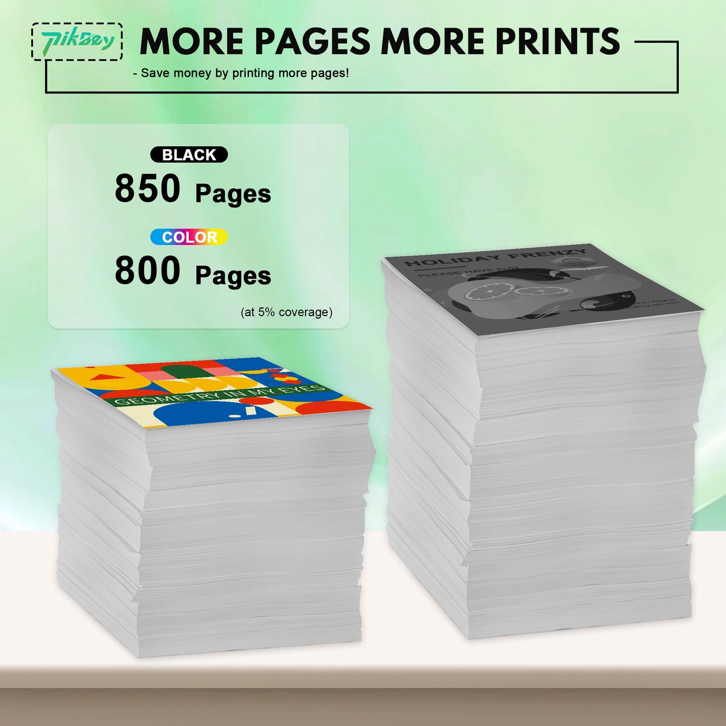 564XL 564 XL Ink Cartridges Combo Pack (5 Pack) - Compatible for HP 564 Ink Works with DeskJet 3520 OfficeJet 4620 Printers