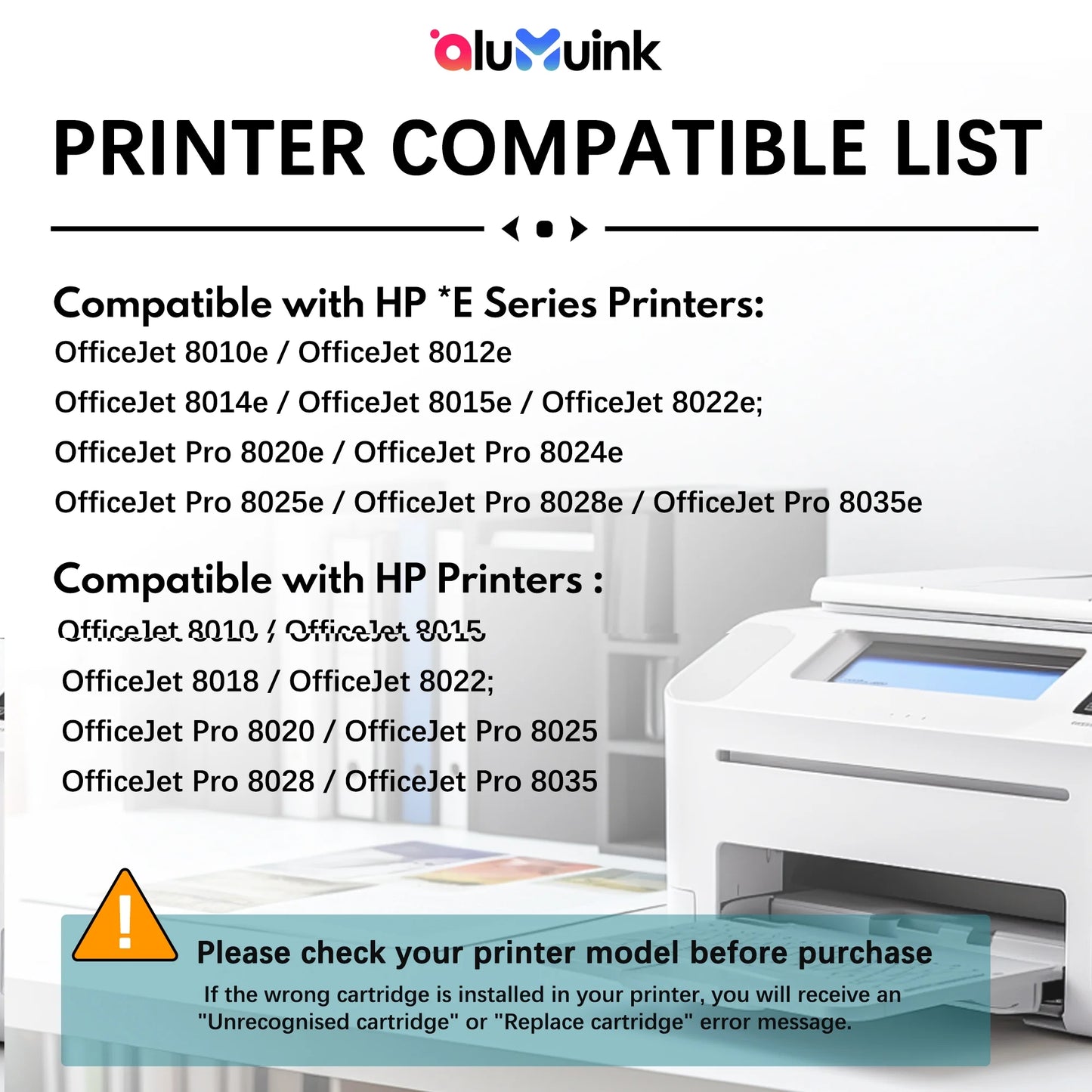 952XL Ink Black Compatible for HP 952 XL Ink Cartridges for Officejet Pro 8710 8745 8702 Printer