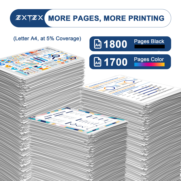 TN223 Toner Compatible for Brother TN223 Toner Cartridges Black Cyan Magenta Yellow Printer 4-Pack