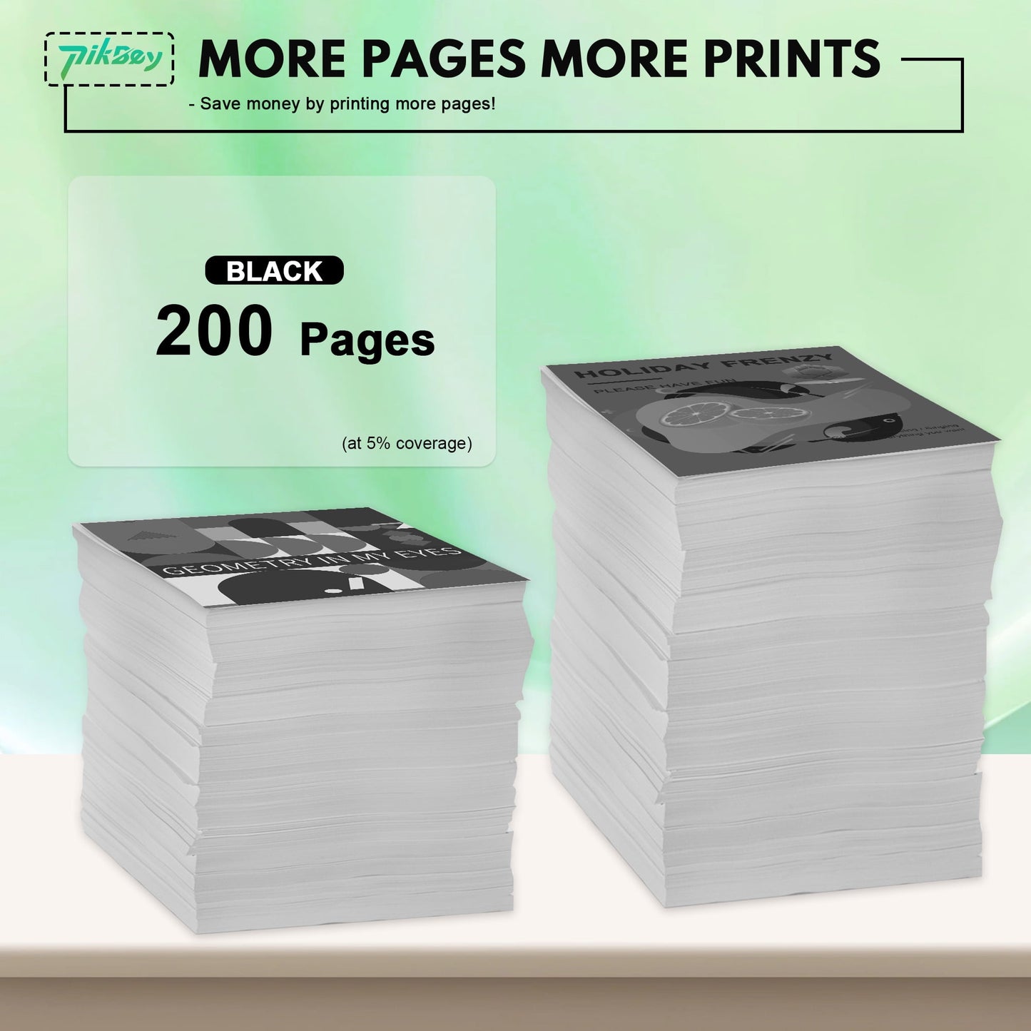 68 Ink Cartridges 1-Pack Black Compatible for HP68 Ink Cartridges for Envy 6552e 6555e 6155e 6152e 6558e 6552 e 6555 e Printer