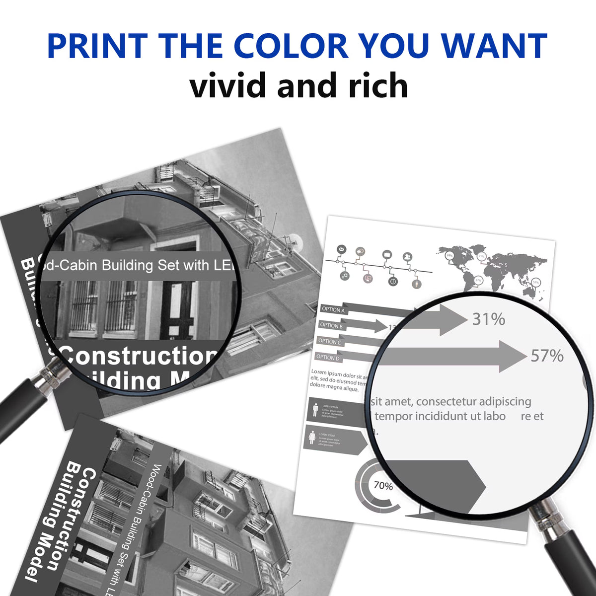 DR630 Drum for Brother DR630 Drum Unit Black HL-L2380DW MFC-L2680W Printer 2 Pack