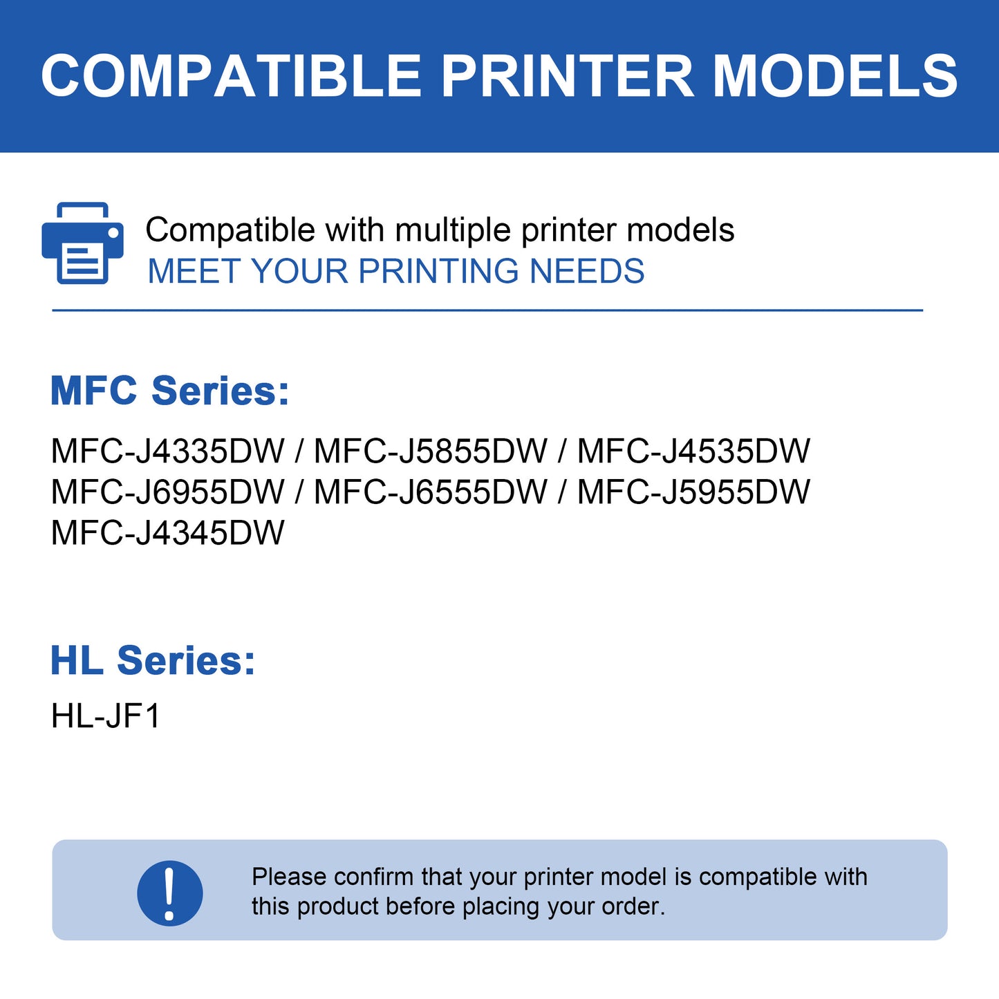 LC406 LC406XL Ink Cartridges Compatible for Brother LC406 LC406XL Ink Cartridge for MFC-J6955DW J6555DW HL-JF1 Printer (1 Black, 1 Cyan, 1 Magenta, 1 Yellow)
