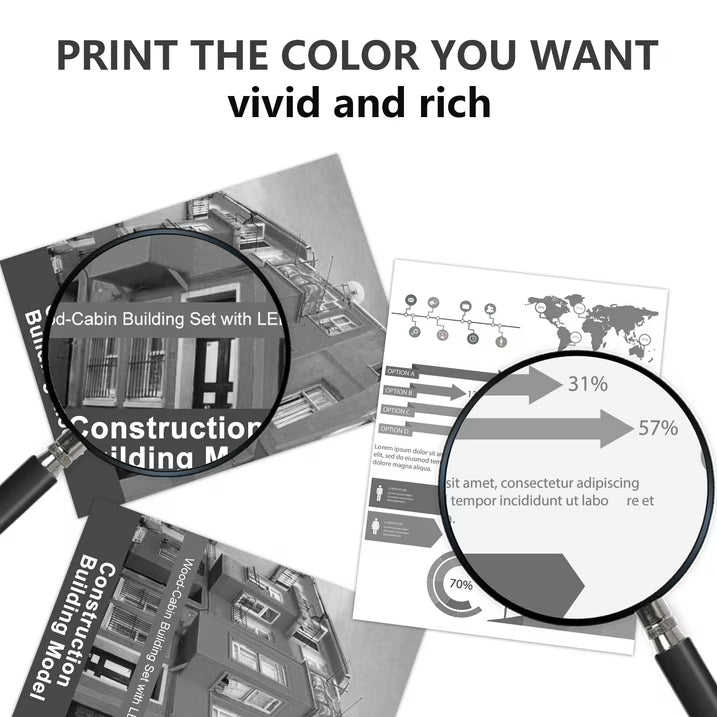 48A Toner Compatible for 48A CF248A Toner Cartridge Black for LaserJet Pro M15w M30w Printer