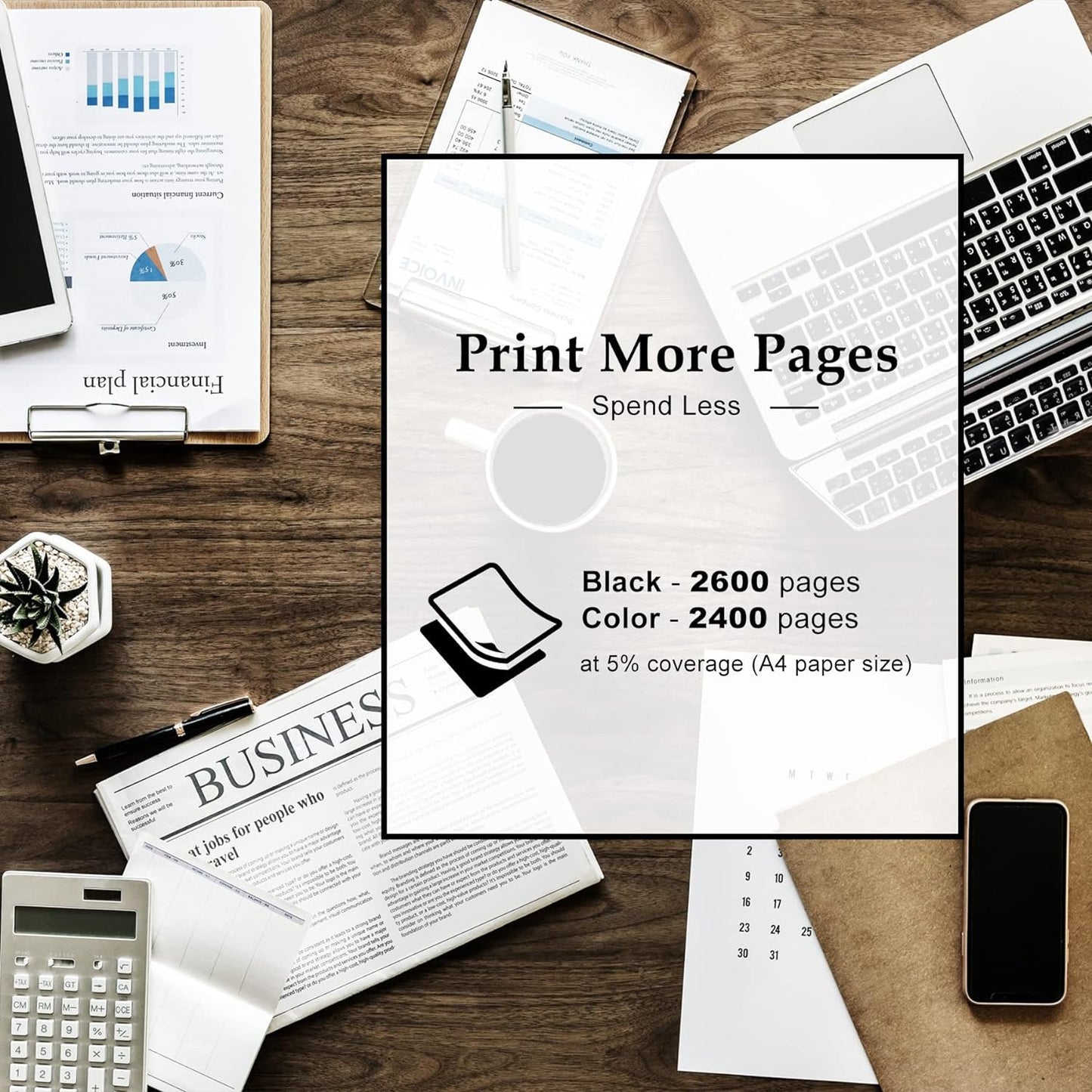 069 CRG-069 Toner Cartridge [4-Pack, 1BK+1C+1M+1Y]: Replacement for Canon 5094C001 5093C001 5092C001 5091C001 LBP674Cdw MF751Cdw Printer