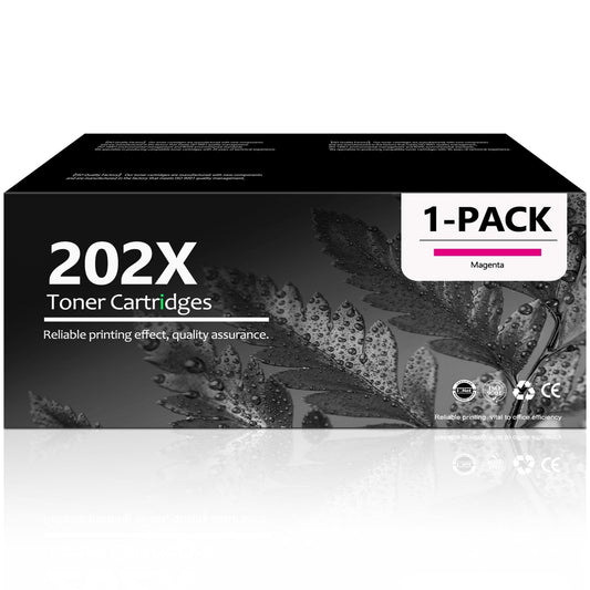 202X 202A Toner Cartridge Compatible for 202X CF503X for Color LaserJet Pro M254dw M281fdw Printer