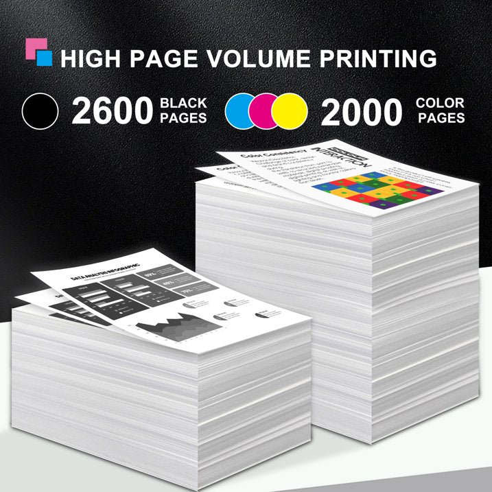 936e Ink Compatible for HP936 936e Ink Cartridge for 4 pack for OfficeJet Pro 9125e 9128e Printer