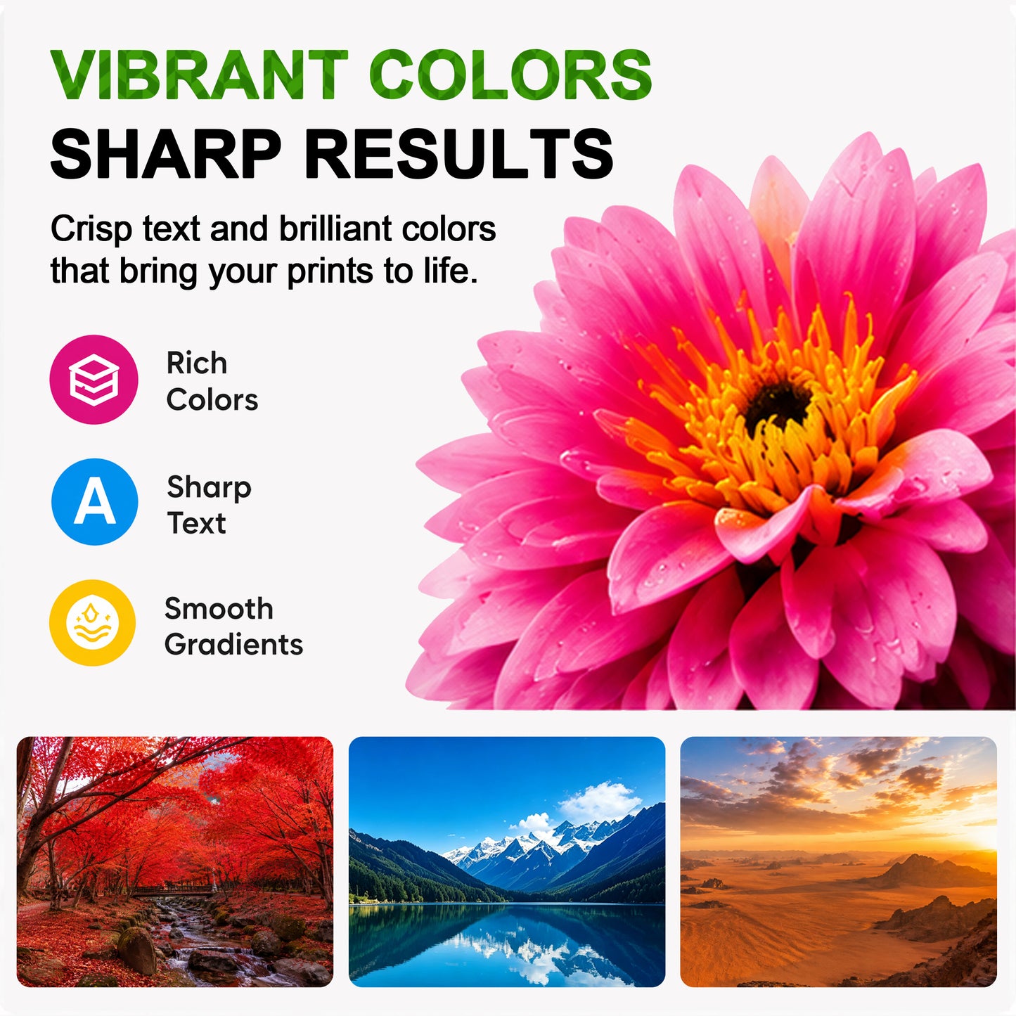 952XL Ink Cartridges Combo Pack Compatible for 952 xl 952 Ink Cartridges Works with OfficeJet Pro 7740 8710 8720 8210 Printers (4-Pack)