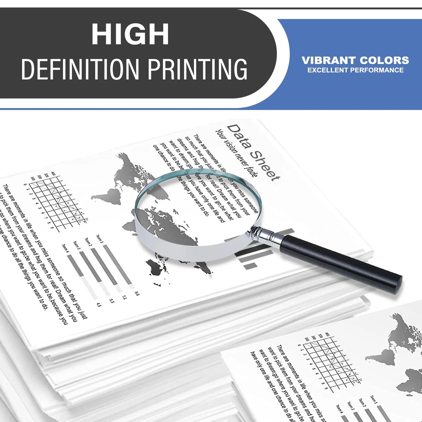 48A CF248A Compatible for HP 48A CF248A Toner Cartridge for LaserJet Pro MFP M15 M29 Printer(2 Pack）