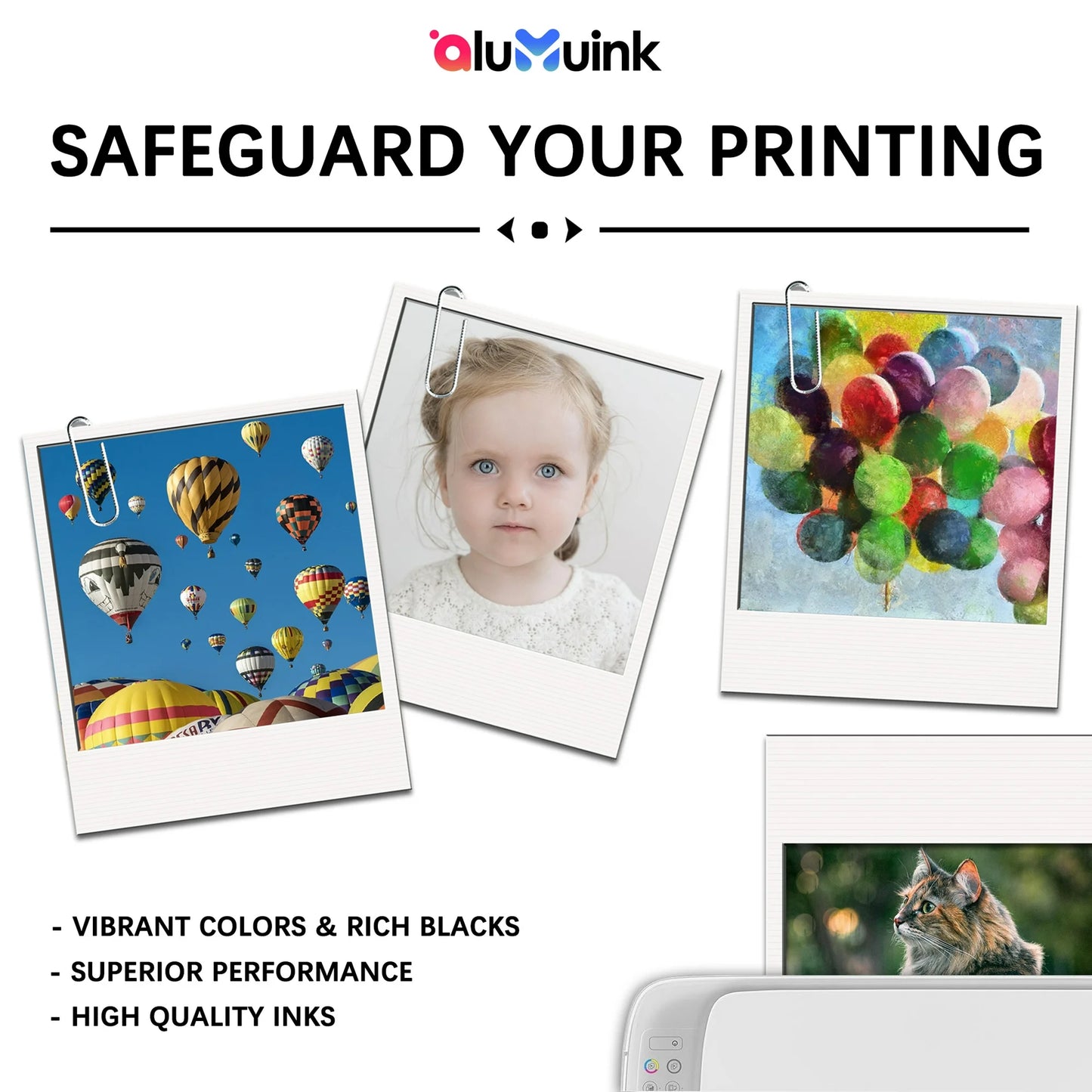 ALUMUINK 910 Ink Cartridges Compatible for HP 910XL Ink Cartridge Combo Pack OfficeJet 8010 8020 Printers 4-Pack