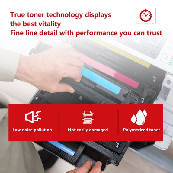 CRG-125 Toner Cartridge Replacement for Canon ImageCLASS LBP6030w LBP6000 MF3010 Printer (Black, 2-Pack)