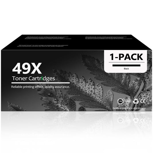 49X 49A Toner Cartridge Compatible for 49X Q5949X Toner Cartridge for LaserJet 1160 1320 1320n Printer Ink