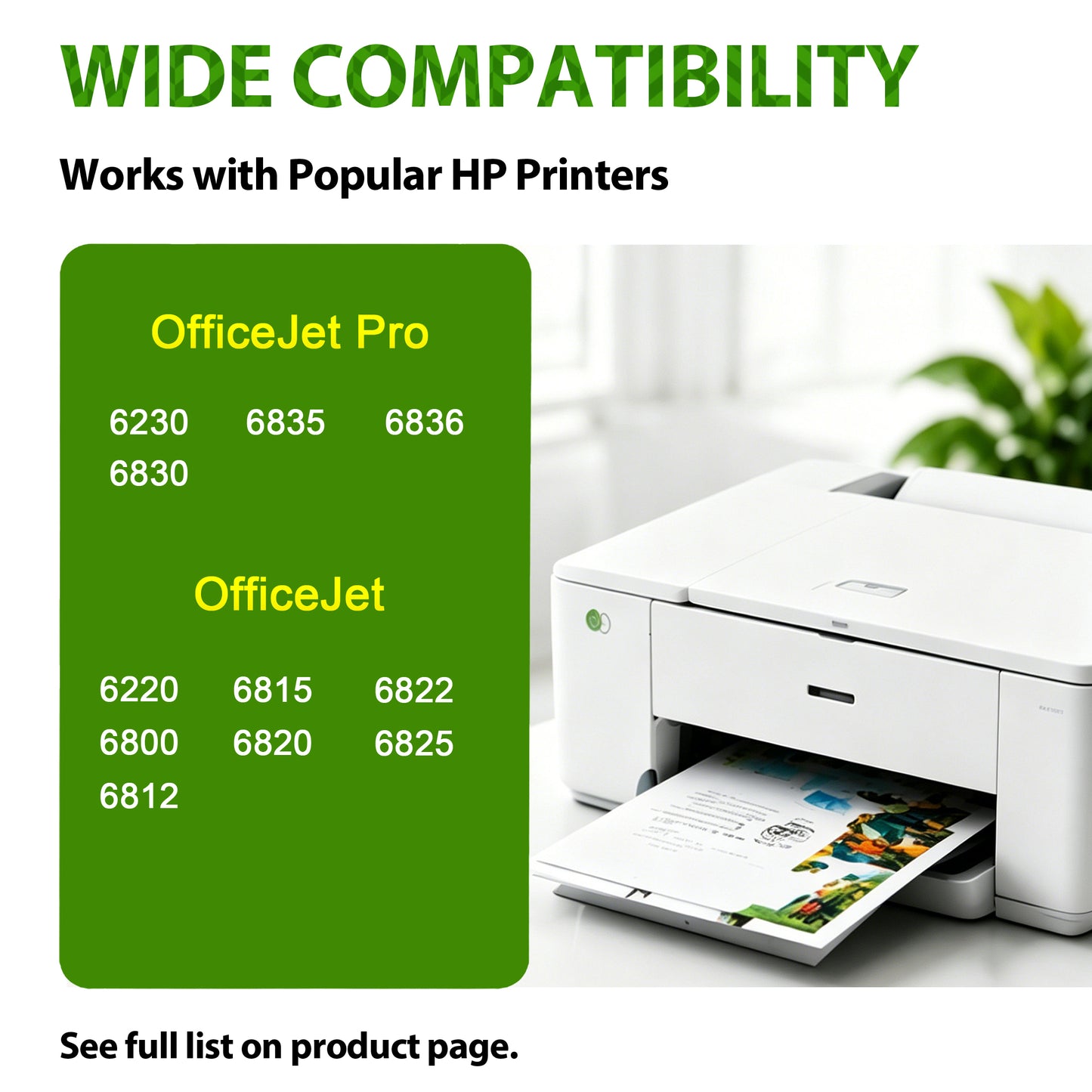 934XL 935XL Ink Cartridges Combo Pack Compatible for 934 935 Ink Cartridges Works with OfficeJet Pro 6230 6830 6835 6836 Printers (4-Pack)