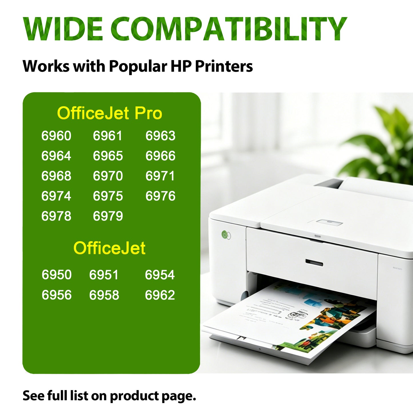 902XL Ink Cartridges Combo Pack Compatible for 902 xl 902 Ink Cartridges Works with OfficeJet Pro 6968 6970 6962 6958 Printers (4-Pack)