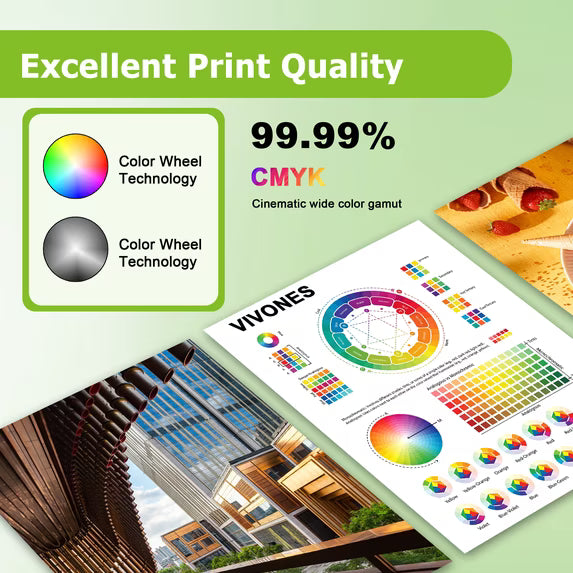 962XL 962 XL Ink Cartridges Compatible for HP 962 XL Ink Cartridge Work for Officejet Pro 9015e 9010 9025e Printers (4 Pack)