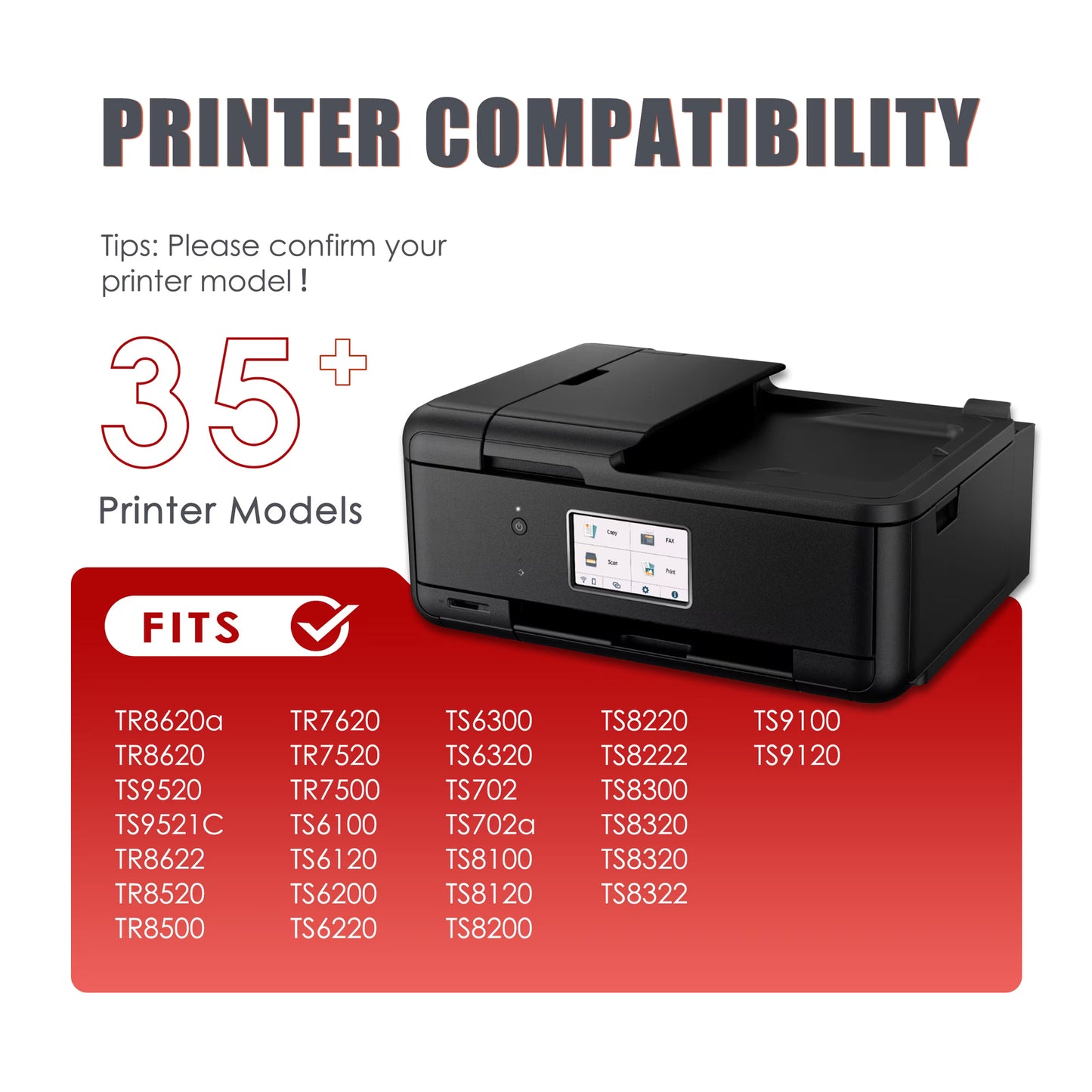 PGI-280XXL CLI-281XXL Ink Cartridge Compatible for Canon 280XXL and 281XXL Ink 280XL 281XL for TR8620a TR8620 TS9520 TS9521C Printer Inks (5 Pack)