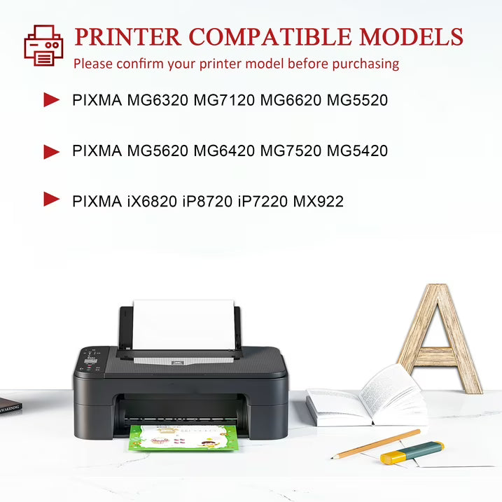 PGI 250XL Ink Cartridge Compatible for Canon 250 Ink Cartridge for PIXMA iP7220 MX922 Printer