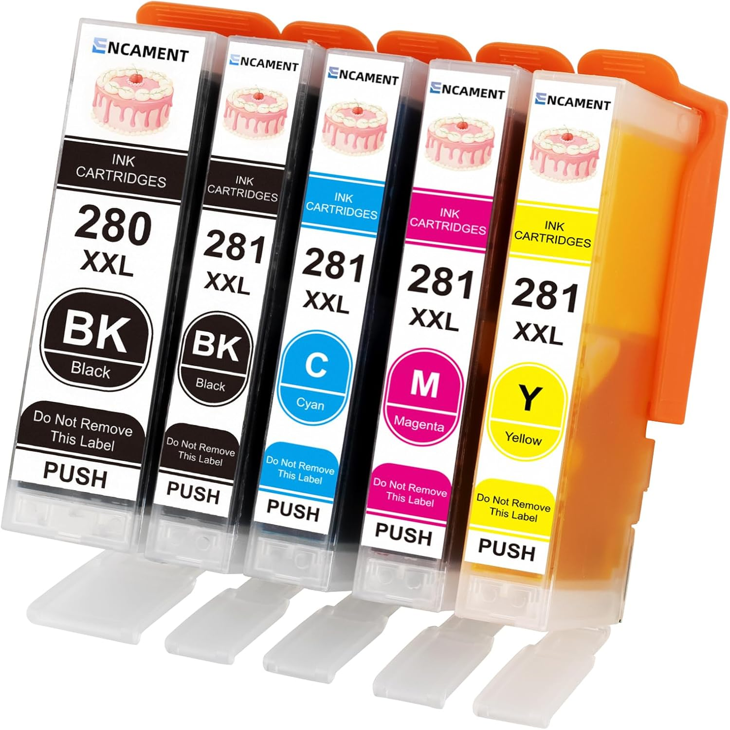 280XL 281XL PGI-280XXL CLI-281XXL Ink Cartridges Compatible with Canon PIXMA Printers TS702 TS702a TR8620 TR8620a TR7520 TS6320 TS9520a
