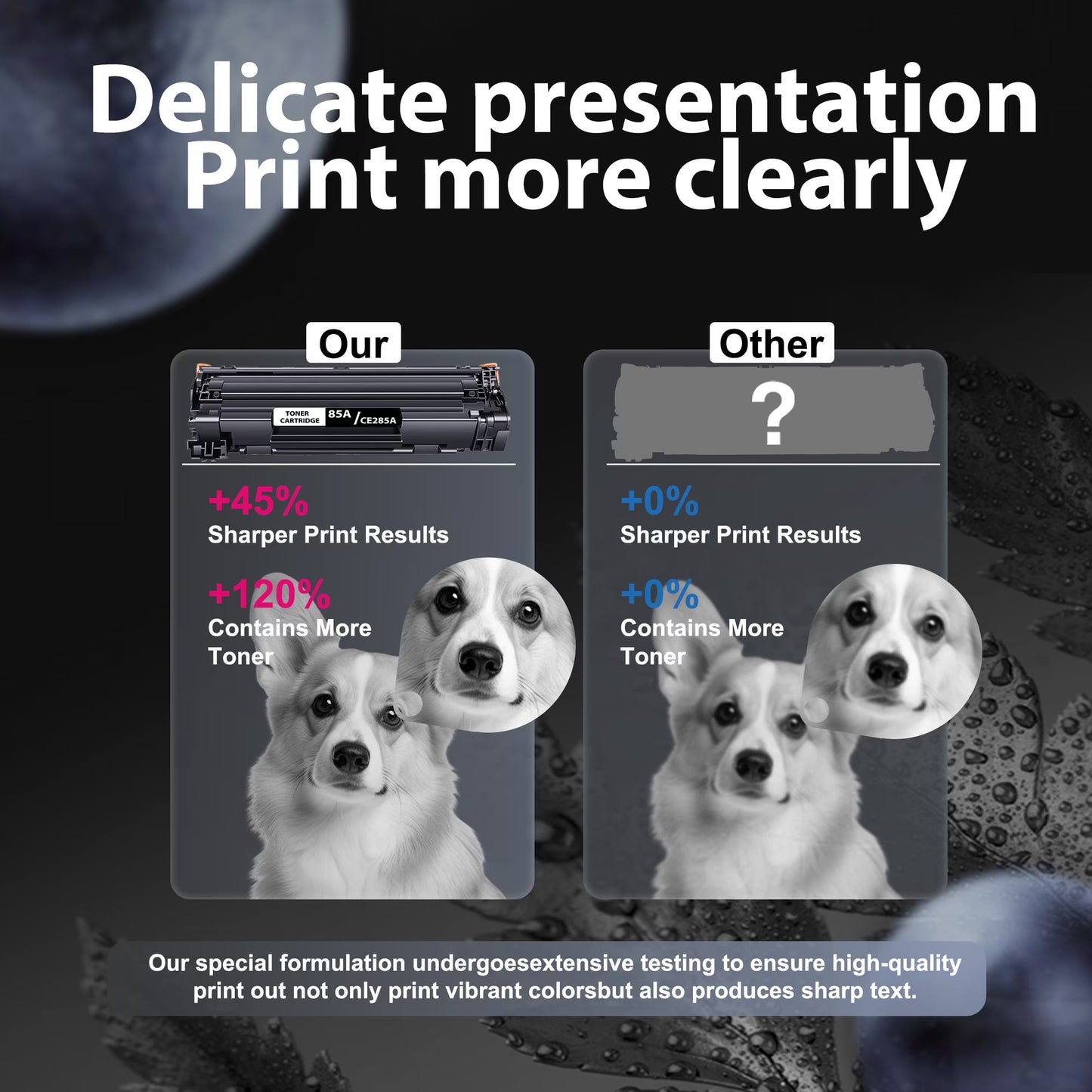 85A Toner Cartridge Compatible for 85A Toner Cartridges for Pro P1102w P1109w Printer(3 Pack Black )