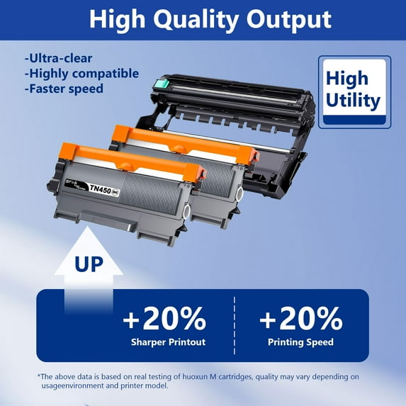 TN450 TN 450 DR420 Toner Cartridge Drum Unit Compatible for Brother TN 450 TN-450 DR 420 Use for DCP-7060D 7065DN,IntelliFax-2840 2940,HL-2220 2230 2240 2240D 2270DW 2275DW 2280DW (3 Pack Black)
