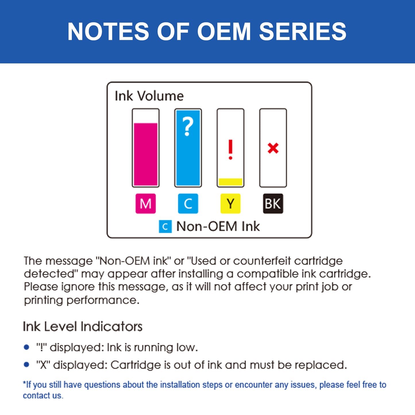 LC401 LC401XL Ink Cartridges Compatible for Brother LC401 LC401XL Ink Cartridge for MFC-J1010DW MFC-J1012DW Printer (1 Black, 1 Cyan, 1 Magenta, 1 Yellow)