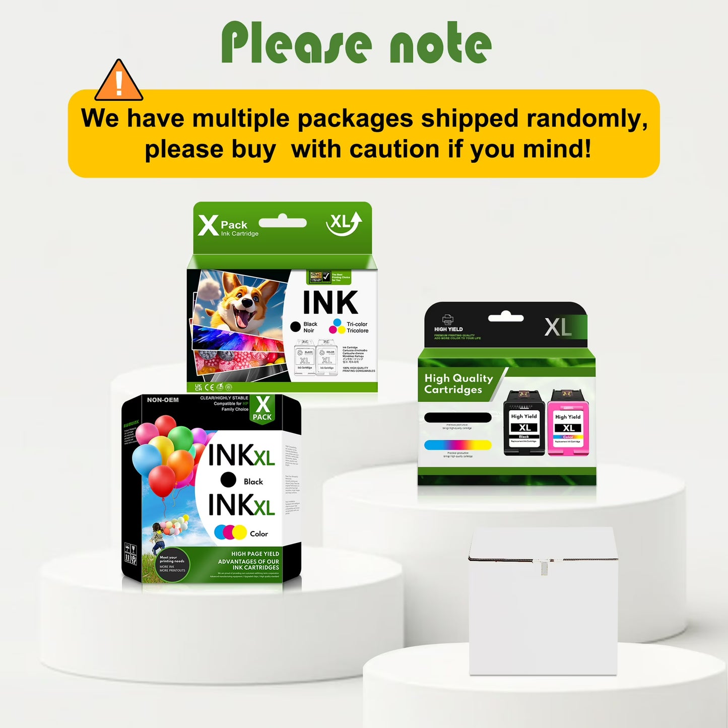 61XL Ink Cartridges Compatible for 61 Ink OfficeJet 2621 4632 ENVY 5530 61 XL Printer Ink 2-pack
