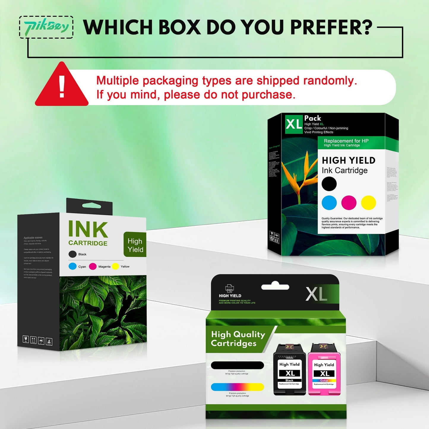 902XL 902 XL Ink Cartridges Combo Pack (4 Pack) - Compatible for HP 902 Ink Works with Officejet Pro 6978 Officejet 6962 Printers
