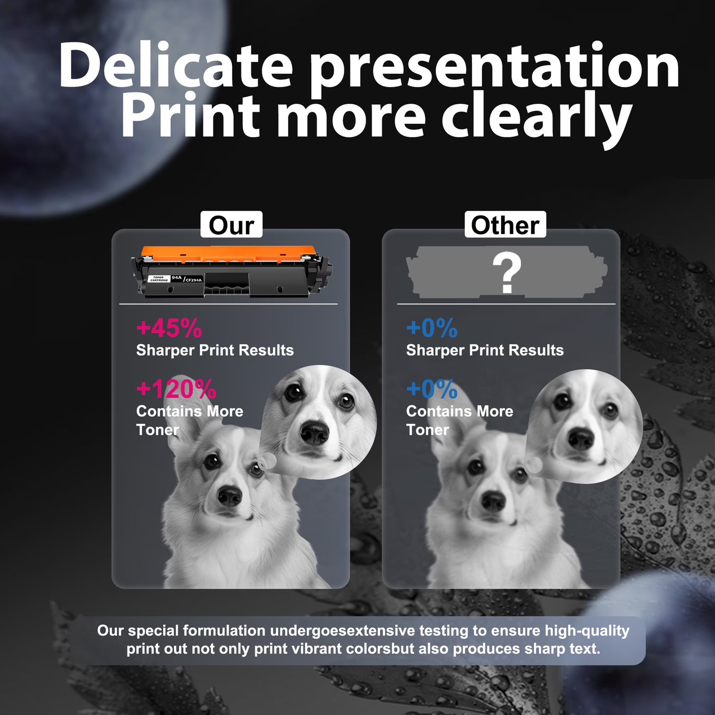 94A Toner Cartridge Compatible for 94A Black Toner Cartridge Laserjet Pro MFP M148dw M148fdw M149 Printer (4-Pack)