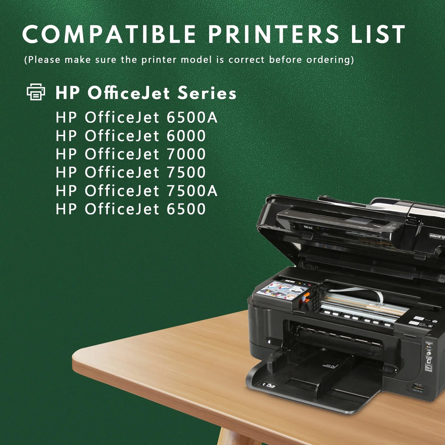 920XL Ink Cartridge Compatible for HP 920 XL Ink Cartridge for OfficeJet E710 E709 Printer (5 Pack)