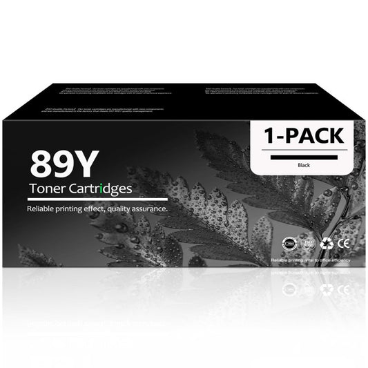 89Y Black Toner Cartridge Compatible for 89Y CF289Y Toner Cartridge for Laserjet Enterprise MFP M528dn M528f Printer