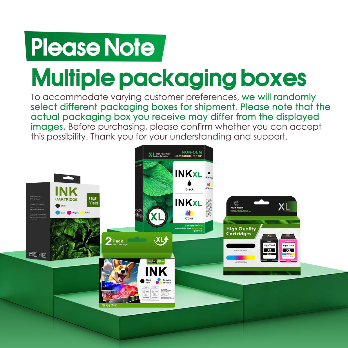 920XL Ink Cartridges Compatible for 920 XL Ink Cartridge Work with OfficeJet 6000 6500 6500a 7000 7500a Printers (4 Pack)