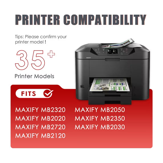 PGI-1200XL 1200XL Ink Cartridge Compatible for Canon PGI 1200XL Ink MAXIFY MB2120 MB2050 MB2350 MB2320 MB2020 MB2720 MB2030 Printers (4 Pack)