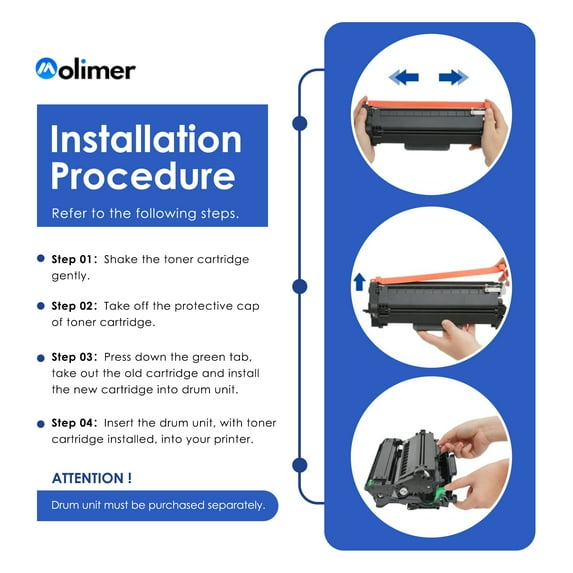 TN730/TN760 Toner Cartridge 2-Pack Black Compatible for Brother TN730 TN 730 TN-730 TN760 TN-760 TN 760 Toner Cartridges for MFC-L2710DW MFC-L2730DW HL-L2395DW HL-L2370DW DCP-L2550DW Printer
