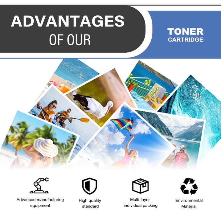 215A W2310A Toner Cartridge Black 2-Pack Compatible for HP 215A W2310A Toner Cartridges for Color Laser Pro 4201, Color Laser Pro MFP 4301 Series Printer