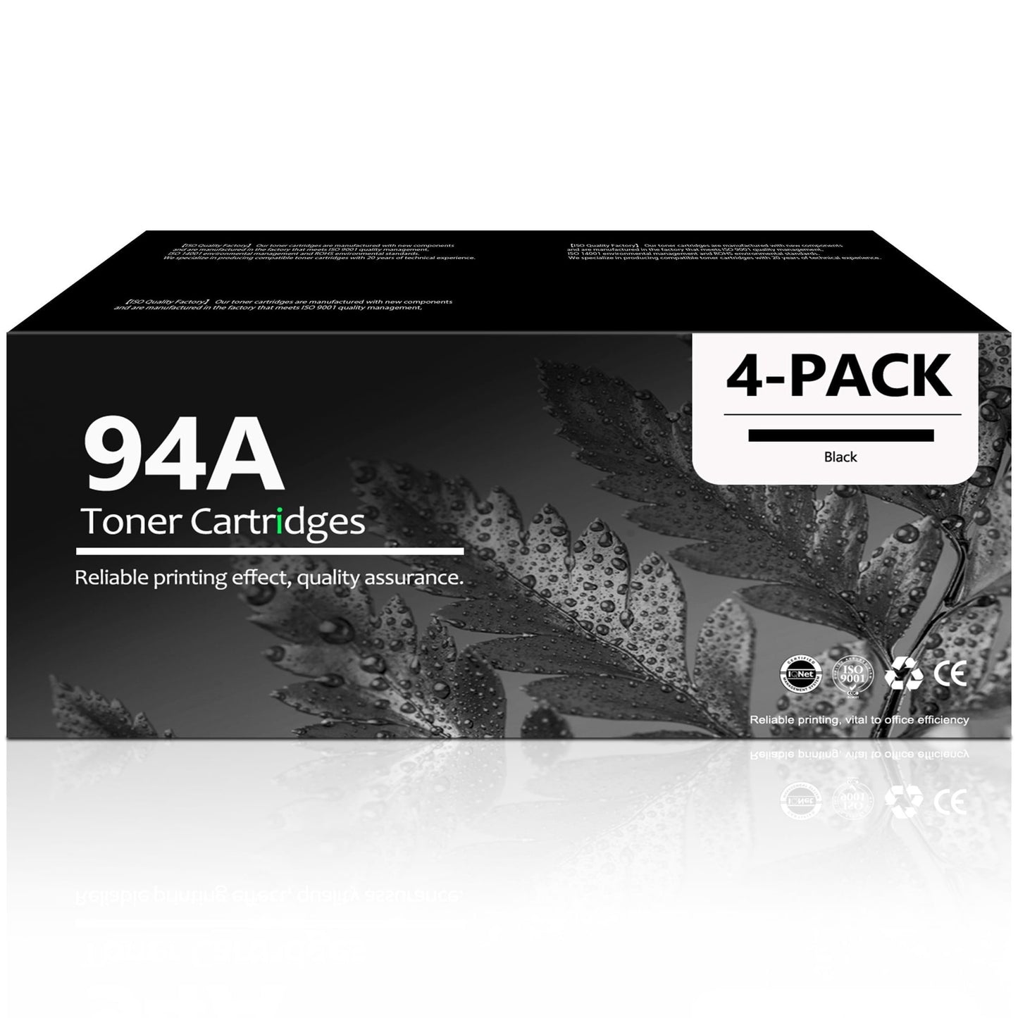 94A Toner Cartridge Compatible for 94A Black Toner Cartridge Laserjet Pro MFP M148dw M148fdw M149 Printer (4-Pack)