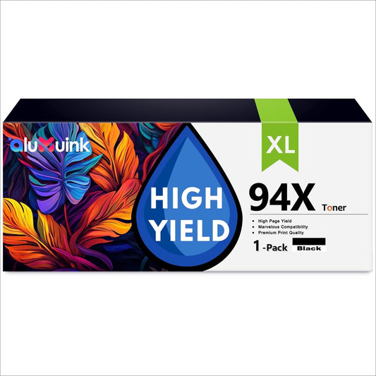 94X Toner Cartridge 1 Pack Compatible for 94X CF294X Black Toner Cartridges for Laser Pro M118, MFP M148, MFP M149 Series Printers