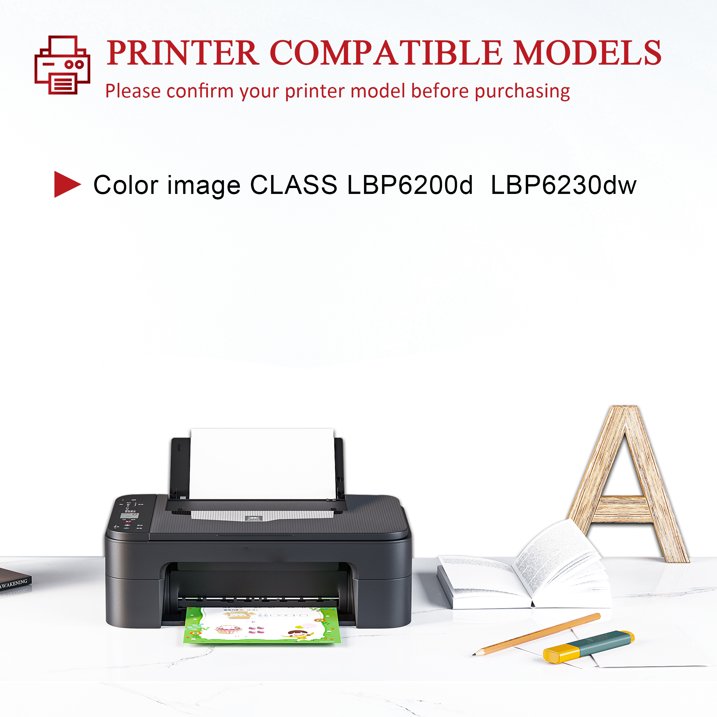 126 Black Toner Cartridge Replacement for Canon 126 Toner Cartridge for LBP6200d LBP6230dw Printer