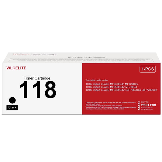 CRG 118 Toner Compatible for Canon 118 Toner Cartridge for MF8350Cdn MF729Cdw Printer