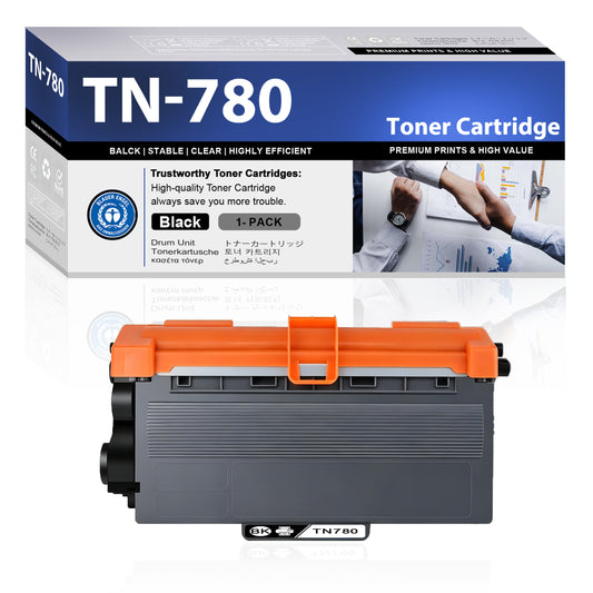 TN780 Toner Cartridge ZXTZX Compatibles for Brother TN-780 Compatibles for HL-6180DWT MFC-8950DWT Series Printers 1 Pack Black