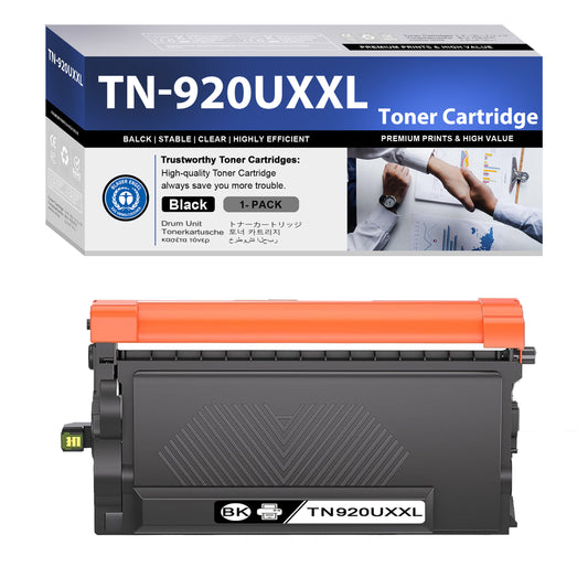 TN920UXXL Toner Cartridge ZXTZX Compatibles for Brother TN920 TN920XL TN-920XXL TN-920UXXL Compatibles for HL-L6217DW MFC-L6915DW Series Printers 1 Pack Black