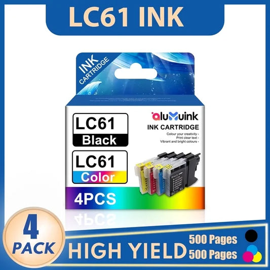 LC61 Ink cartridges Compatible for Brother LC 61 ink Compatible for MFC-795CW MFC-990CW Printer
