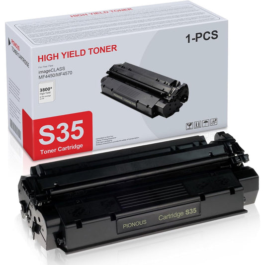 S35 High-Yield Black Toner Cartridge S35 Toner Replacement for Canon imageCLASS D320 D340 D310 D383 FAXPHONE L170 L360 L380 LaserClass 310 320 PC-D320 D340 Printer Toner