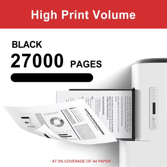 039H Black Toner Cartridge 2 Pack Compatible for Canon 039H CRG 039H Toner imageCLASS LBP351 LBP352 Printer Toners