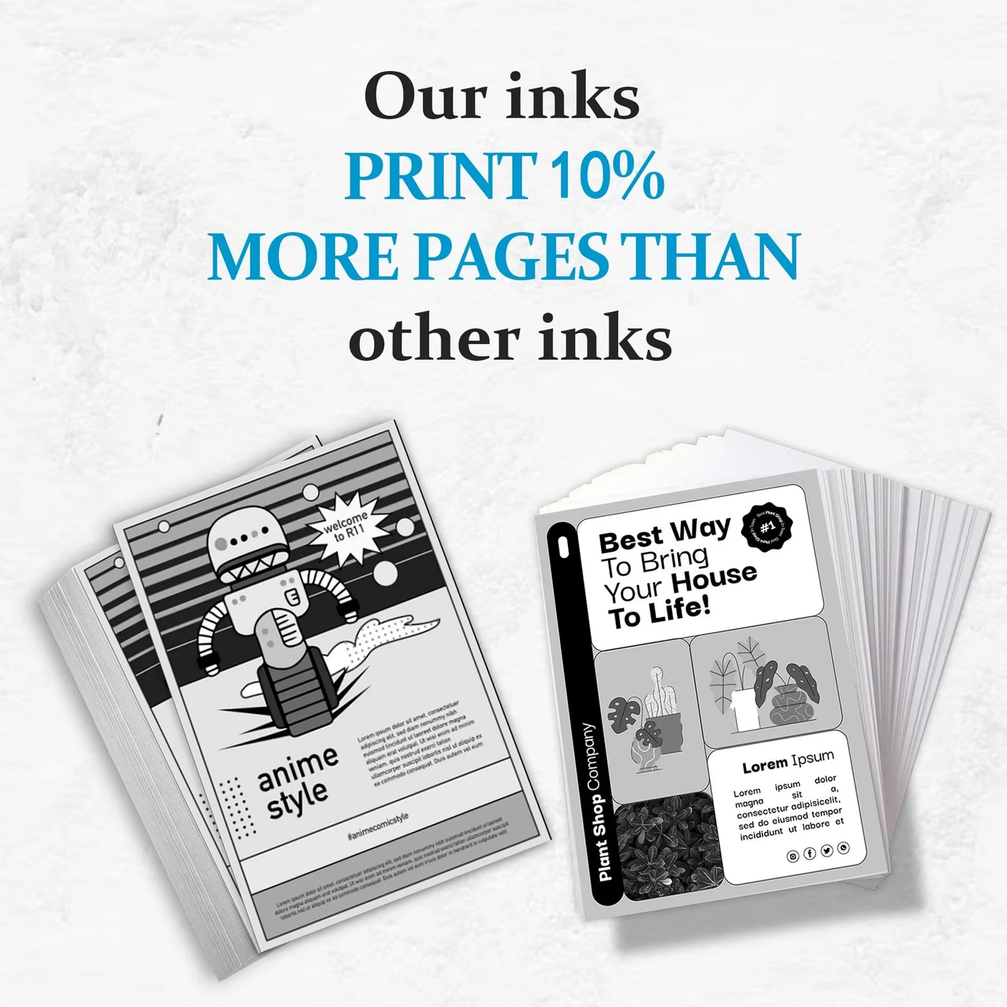 902XL Ink Black Compatible for 902XL Ink Cartridge for OfficeJet 6950 6951 6954 Printer(2 Pack)