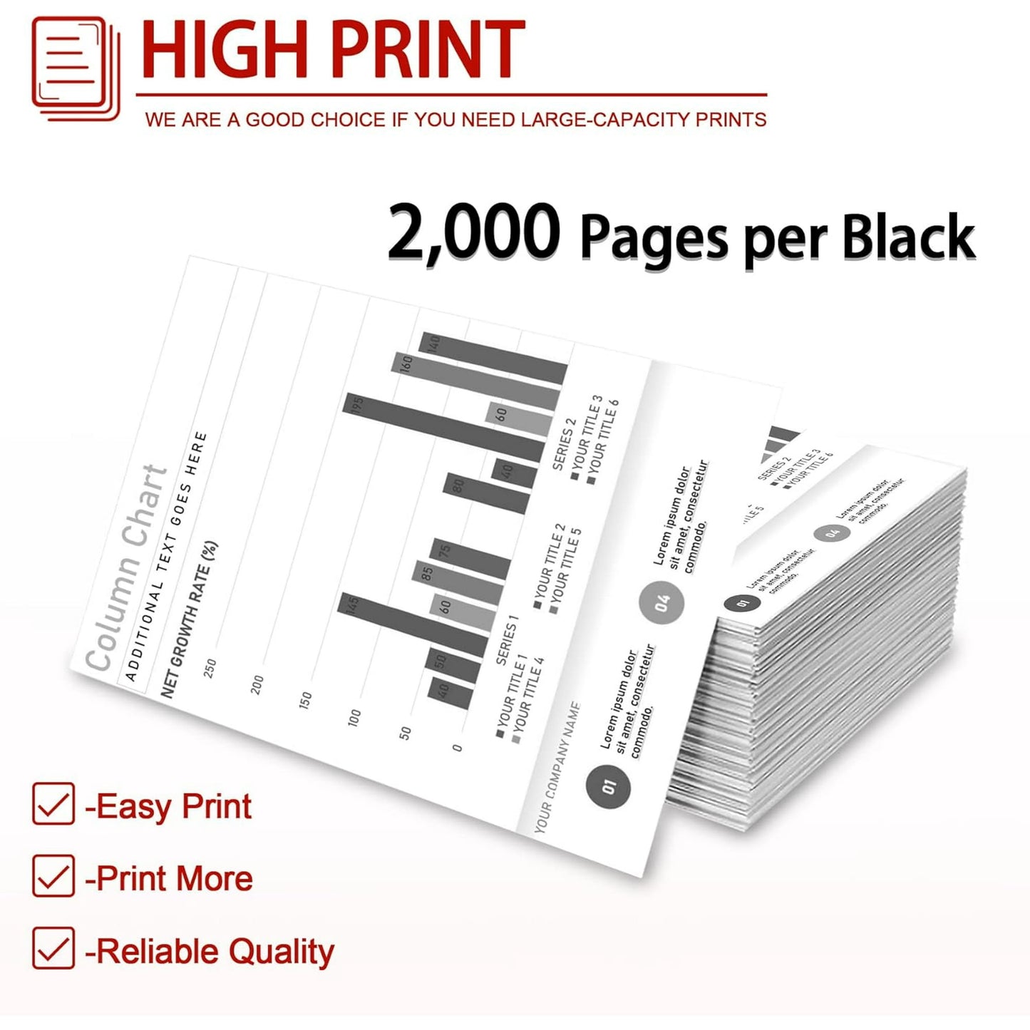 F173200 Black Toner Cartridge (1-Pack) .F173200 Toner Cartridge Replacement for Canon F173200 Printer