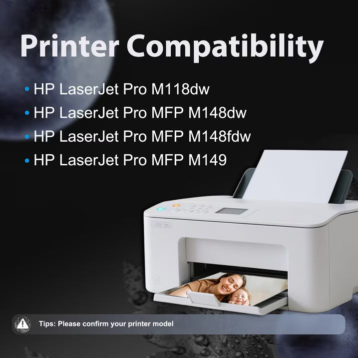 94A Toner Cartridge Compatible for 94A Black Toner Cartridge Laserjet Pro MFP M148dw M148fdw M149 Printer (4-Pack)