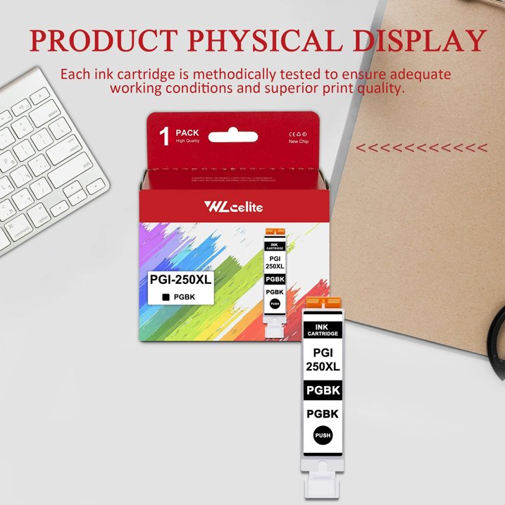 PGI 250XL Ink Cartridge Compatible for Canon 250 Ink Cartridge for PIXMA iP7220 MX922 ( PGBK )