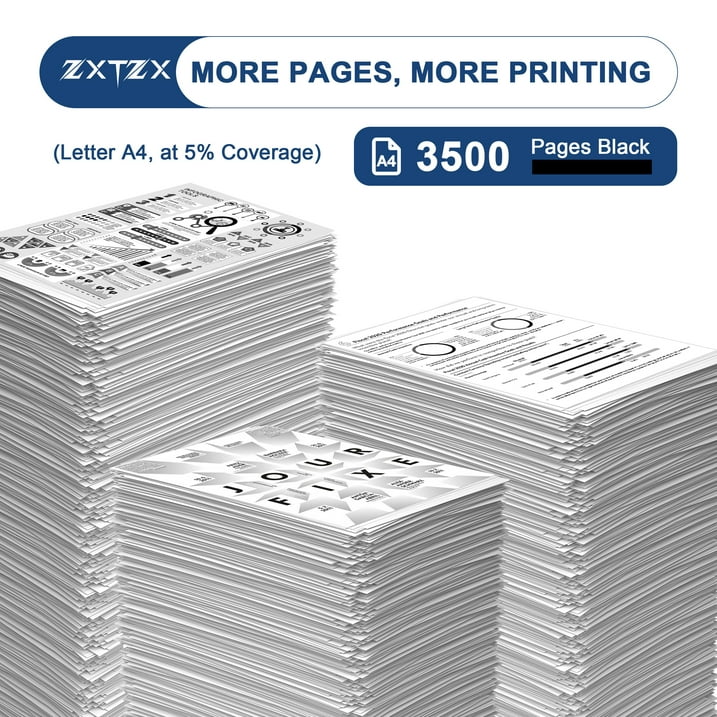 TN830XL Toner Compatible for Brother TN830 XL toner cartridge MFC-L2820DW MFC-L2820DWXL MFC-L2760DW Printer 2 Pack