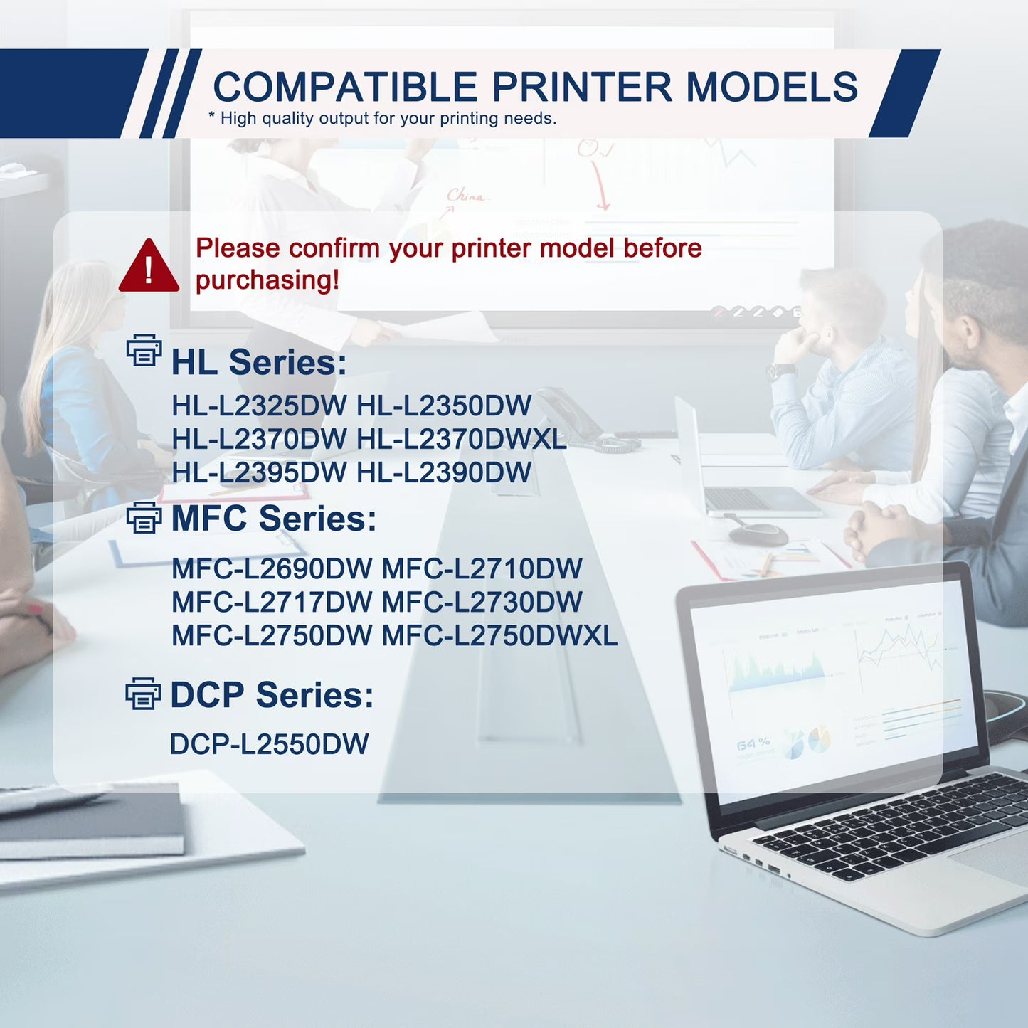 TN760 Toner Cartridge Compatible for Brother TN760 Toner TN730 Toner Cartridges Printer